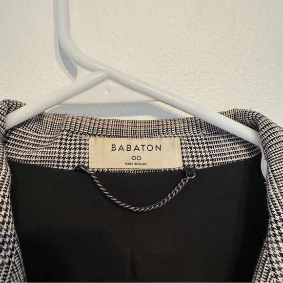 Babaton Plaid Houndstooth Blazer - Picture 4 of 8